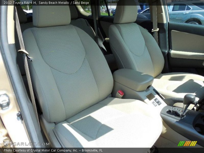 Sandy Beach Metallic / Sand Beige 2012 Toyota RAV4 I4