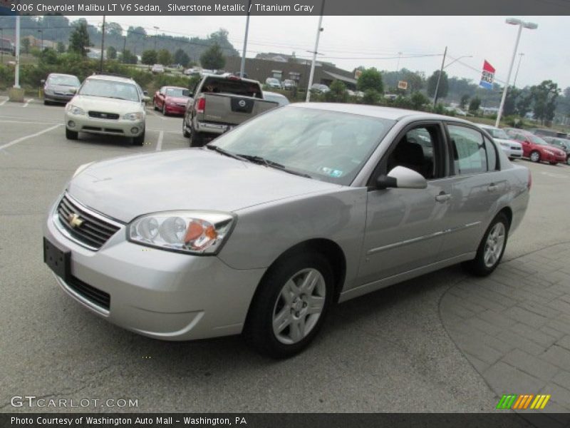 Silverstone Metallic / Titanium Gray 2006 Chevrolet Malibu LT V6 Sedan