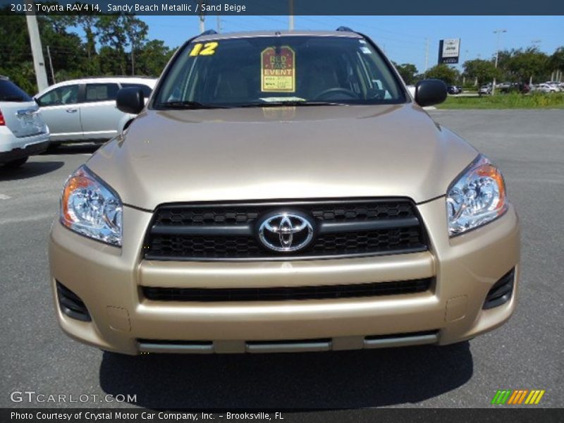 Sandy Beach Metallic / Sand Beige 2012 Toyota RAV4 I4