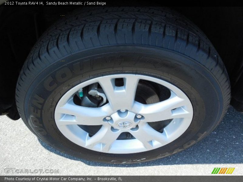 Sandy Beach Metallic / Sand Beige 2012 Toyota RAV4 I4