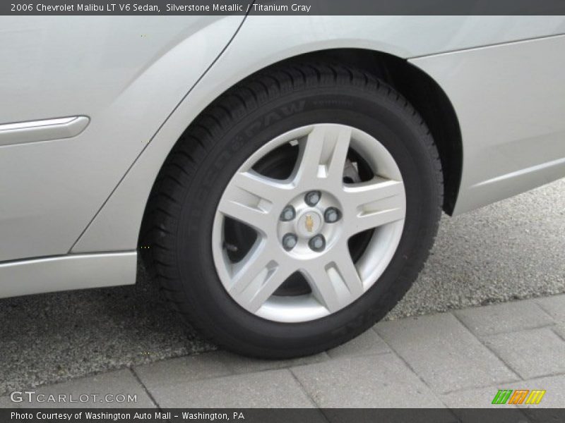 Silverstone Metallic / Titanium Gray 2006 Chevrolet Malibu LT V6 Sedan