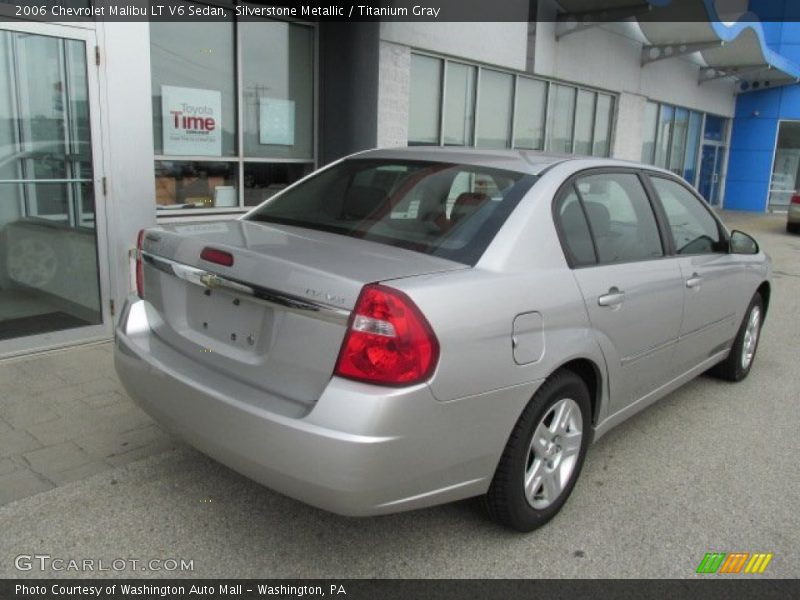 Silverstone Metallic / Titanium Gray 2006 Chevrolet Malibu LT V6 Sedan