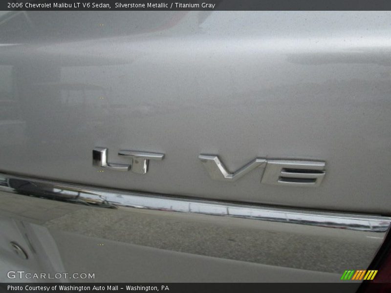 Silverstone Metallic / Titanium Gray 2006 Chevrolet Malibu LT V6 Sedan