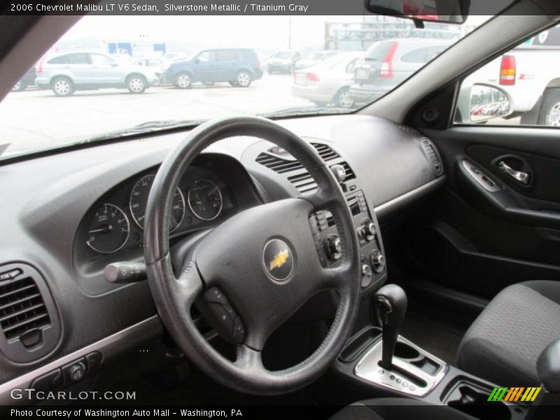 Silverstone Metallic / Titanium Gray 2006 Chevrolet Malibu LT V6 Sedan