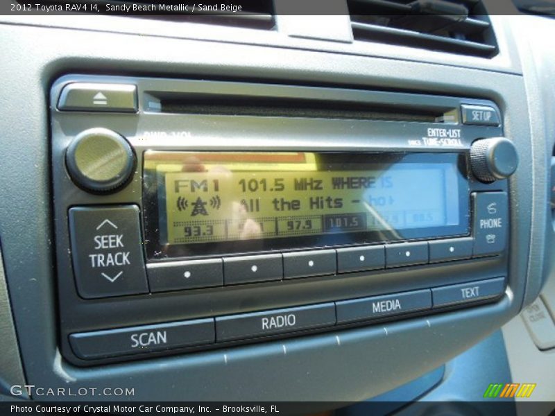Sandy Beach Metallic / Sand Beige 2012 Toyota RAV4 I4