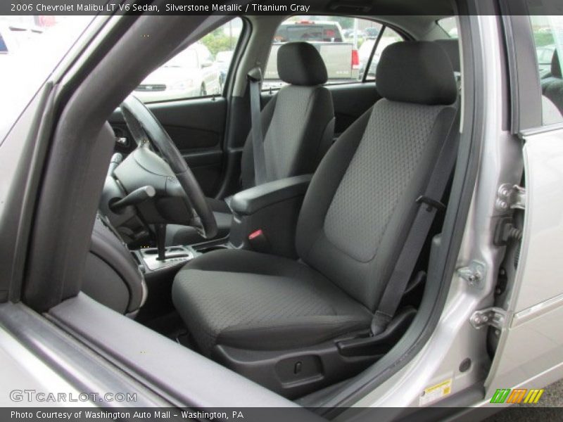 Silverstone Metallic / Titanium Gray 2006 Chevrolet Malibu LT V6 Sedan