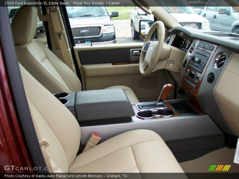 Royal Red Metallic / Camel 2009 Ford Expedition EL Eddie Bauer
