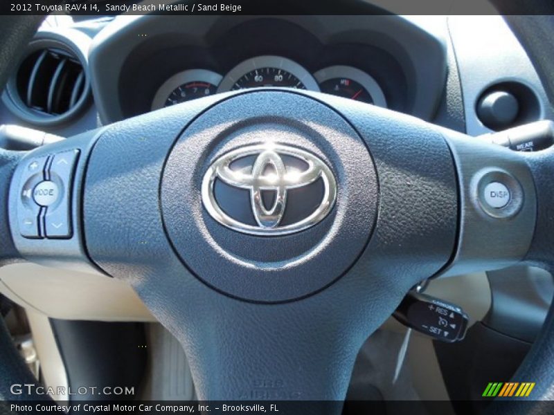 Sandy Beach Metallic / Sand Beige 2012 Toyota RAV4 I4