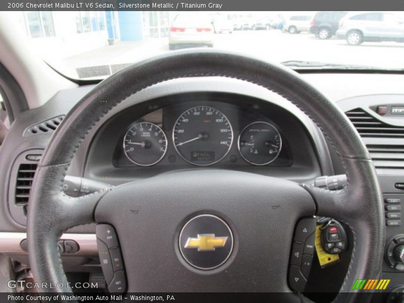 Silverstone Metallic / Titanium Gray 2006 Chevrolet Malibu LT V6 Sedan
