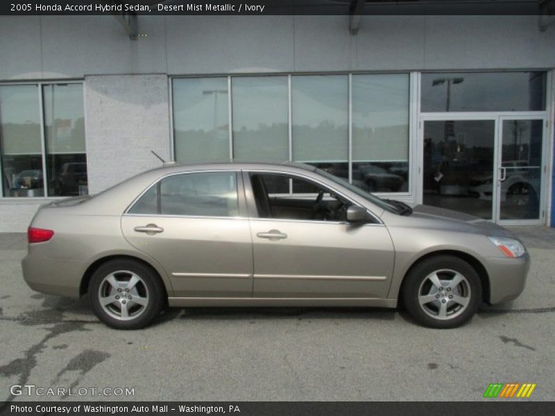 Desert Mist Metallic / Ivory 2005 Honda Accord Hybrid Sedan