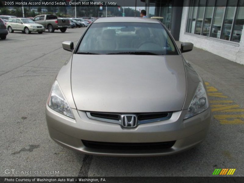 Desert Mist Metallic / Ivory 2005 Honda Accord Hybrid Sedan