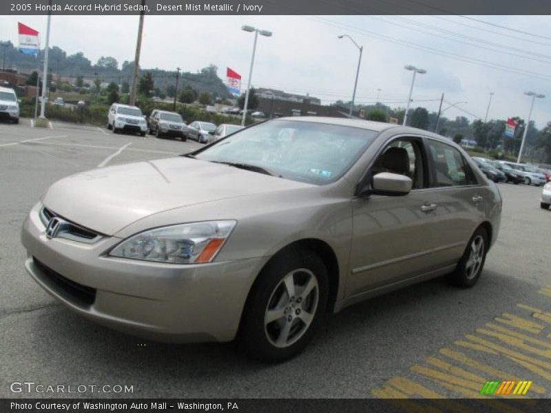 Desert Mist Metallic / Ivory 2005 Honda Accord Hybrid Sedan