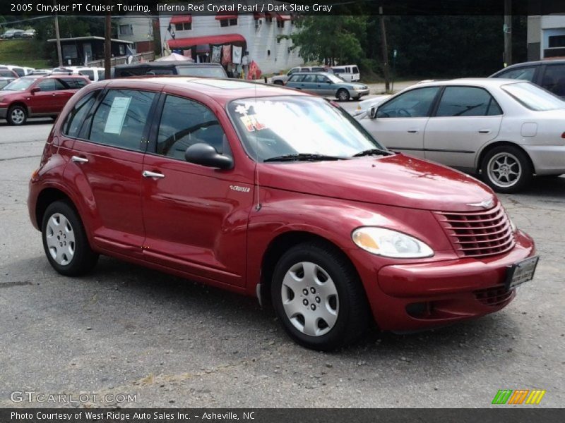 Inferno Red Crystal Pearl / Dark Slate Gray 2005 Chrysler PT Cruiser Touring