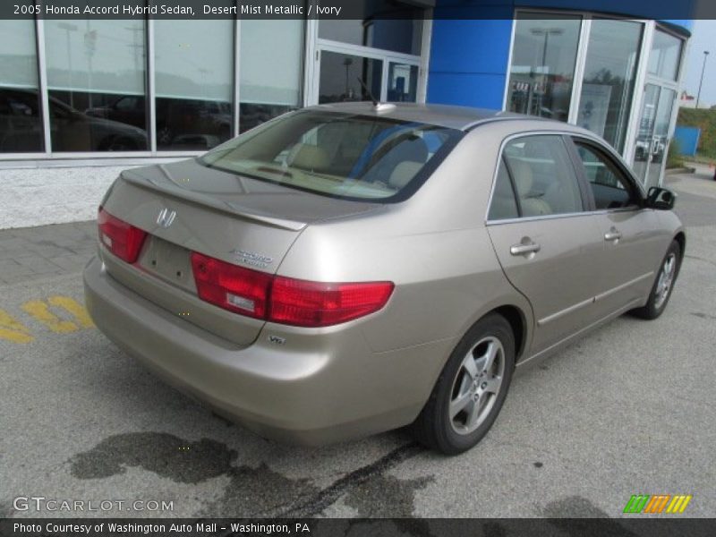 Desert Mist Metallic / Ivory 2005 Honda Accord Hybrid Sedan