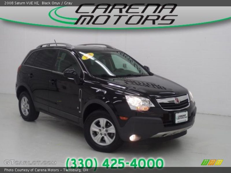Black Onyx / Gray 2008 Saturn VUE XE