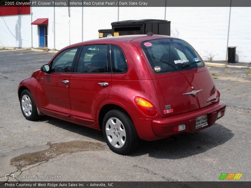 Inferno Red Crystal Pearl / Dark Slate Gray 2005 Chrysler PT Cruiser Touring