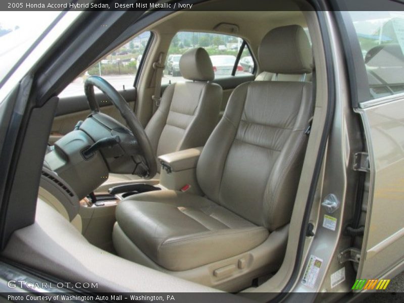 Desert Mist Metallic / Ivory 2005 Honda Accord Hybrid Sedan