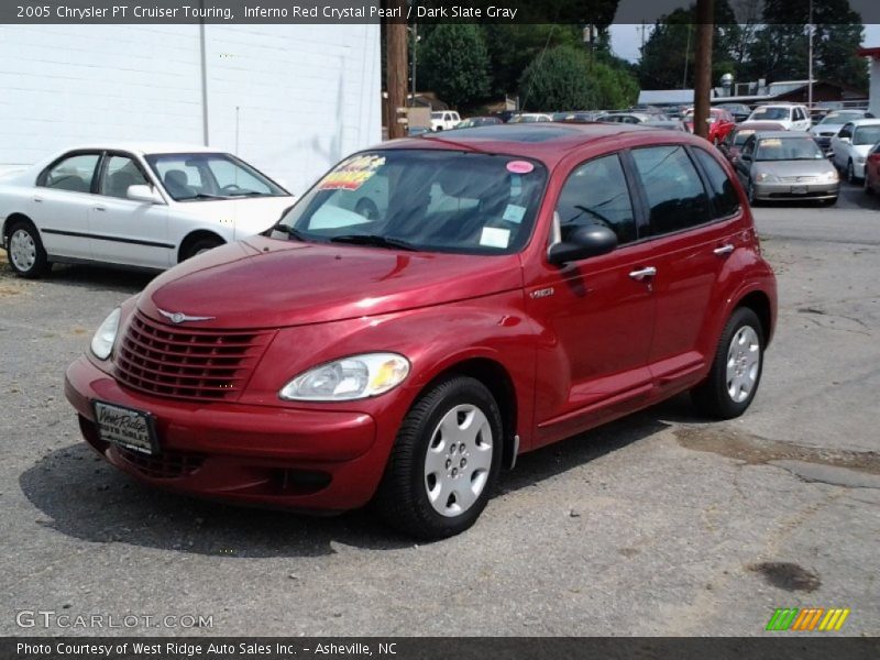 Inferno Red Crystal Pearl / Dark Slate Gray 2005 Chrysler PT Cruiser Touring