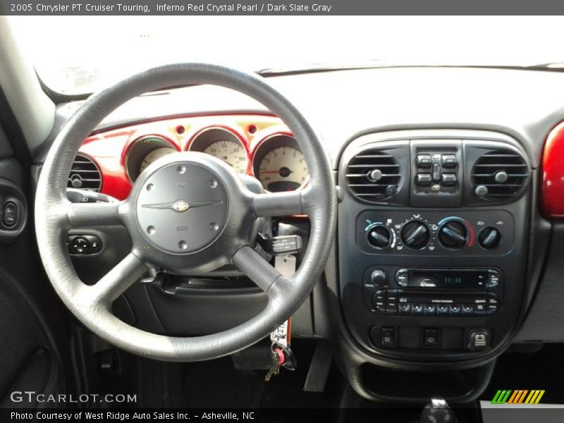 Inferno Red Crystal Pearl / Dark Slate Gray 2005 Chrysler PT Cruiser Touring