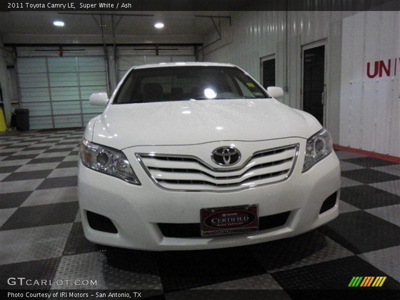 Super White / Ash 2011 Toyota Camry LE
