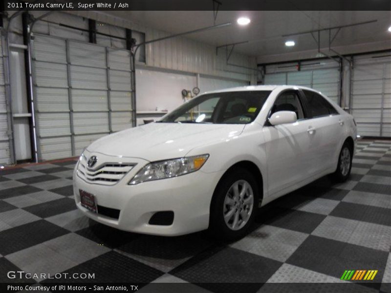 Super White / Ash 2011 Toyota Camry LE