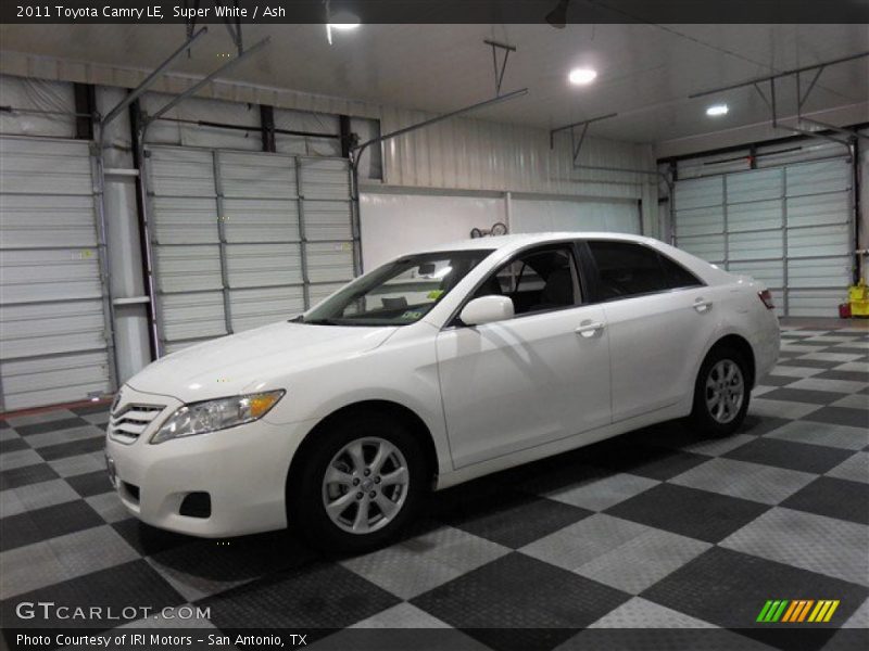 Super White / Ash 2011 Toyota Camry LE