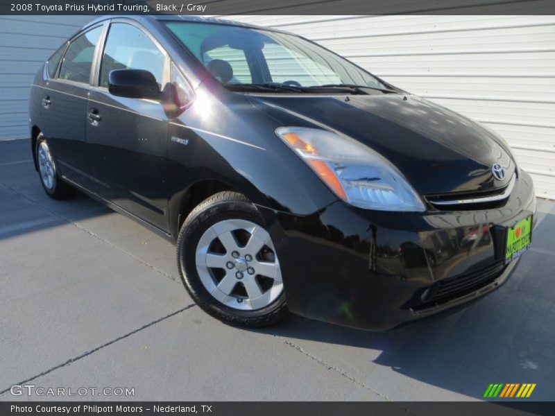 Black / Gray 2008 Toyota Prius Hybrid Touring