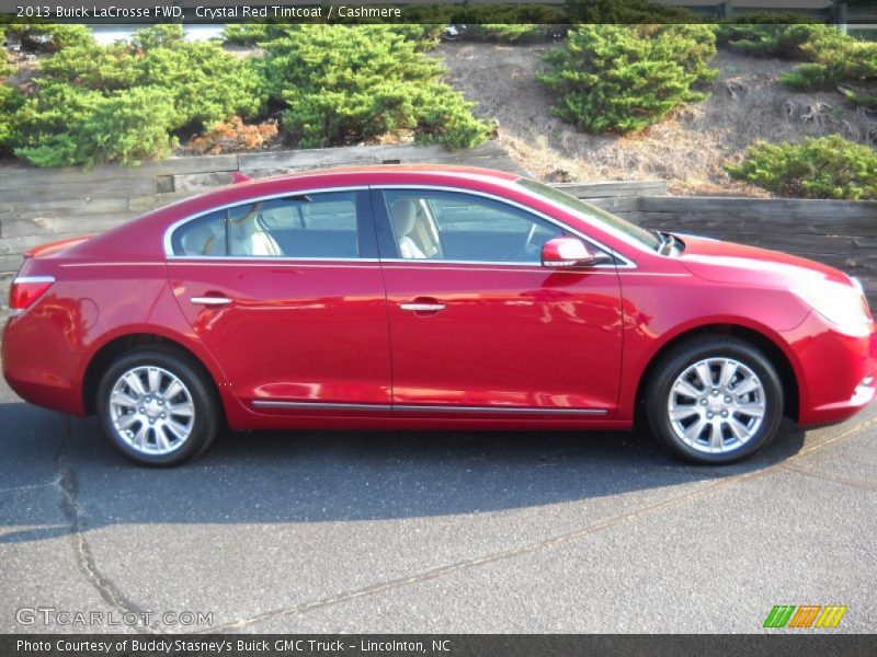 Crystal Red Tintcoat / Cashmere 2013 Buick LaCrosse FWD