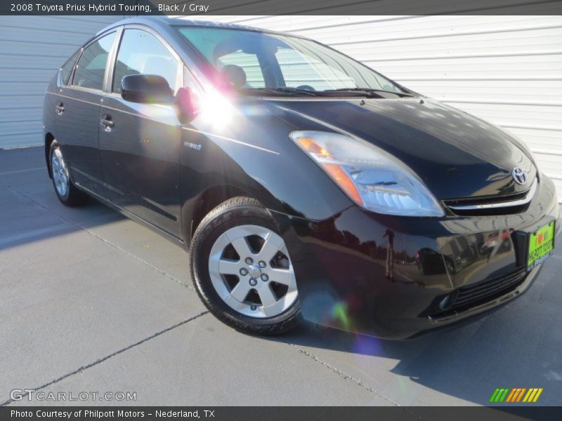 Black / Gray 2008 Toyota Prius Hybrid Touring