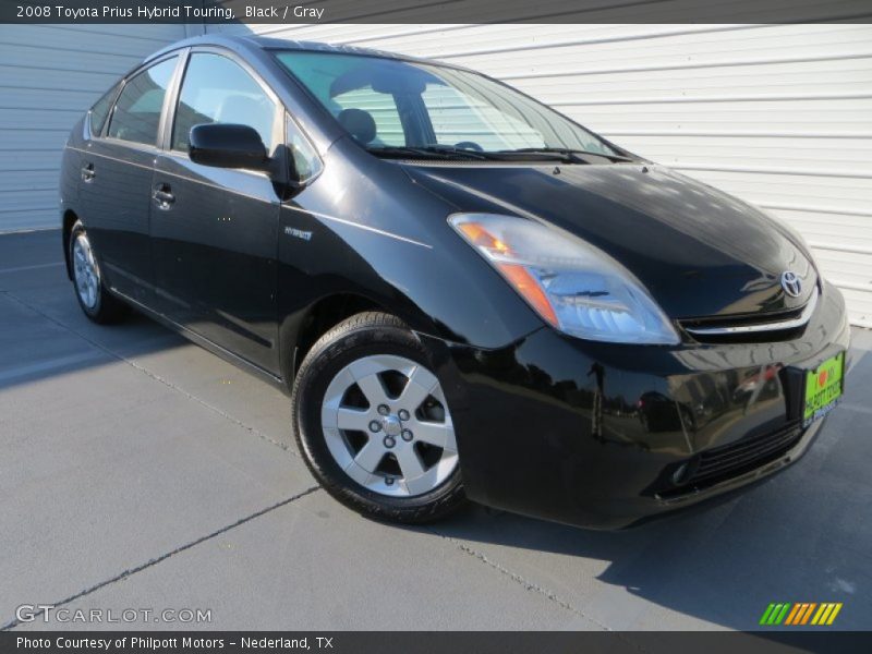 Black / Gray 2008 Toyota Prius Hybrid Touring