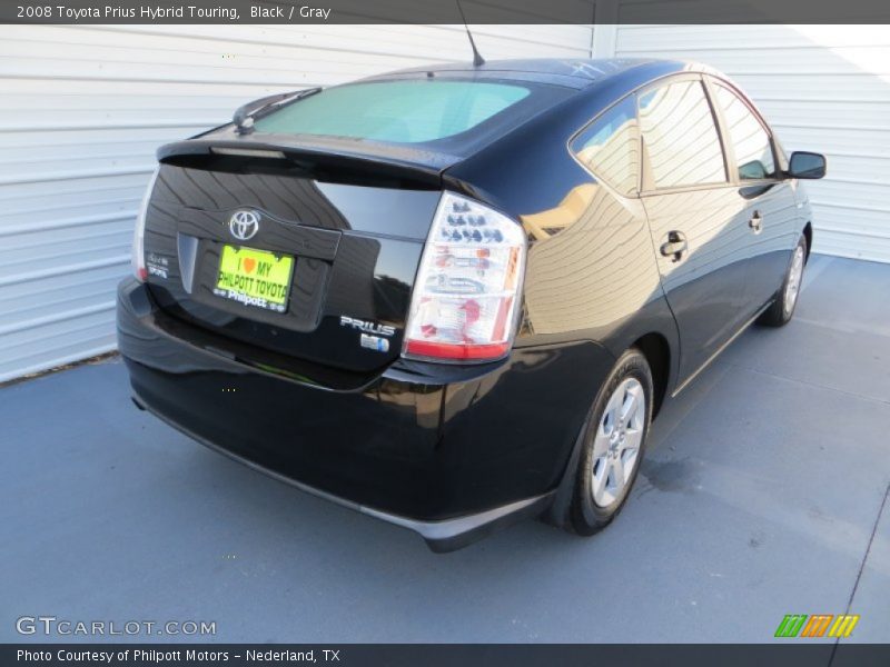 Black / Gray 2008 Toyota Prius Hybrid Touring
