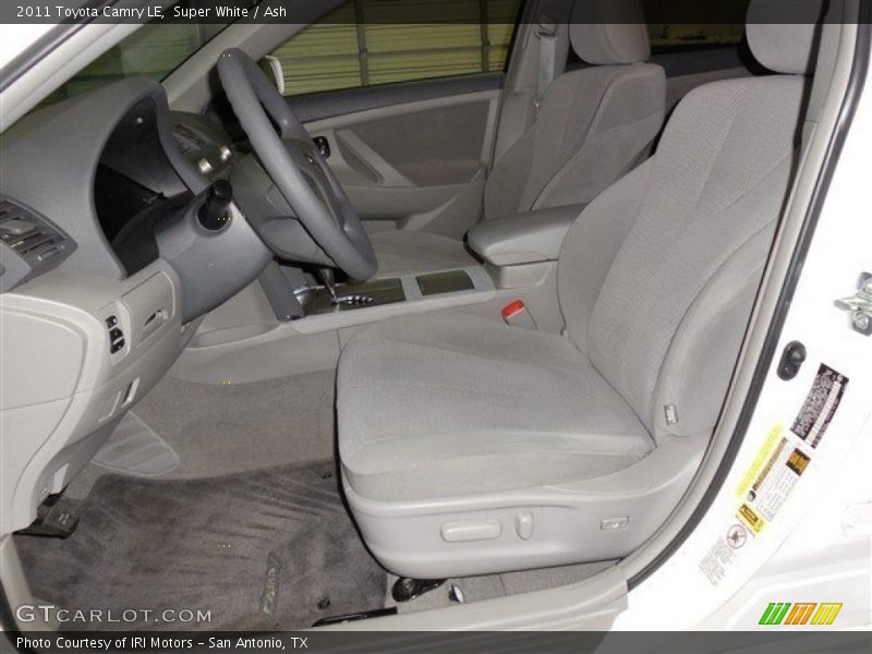 Super White / Ash 2011 Toyota Camry LE
