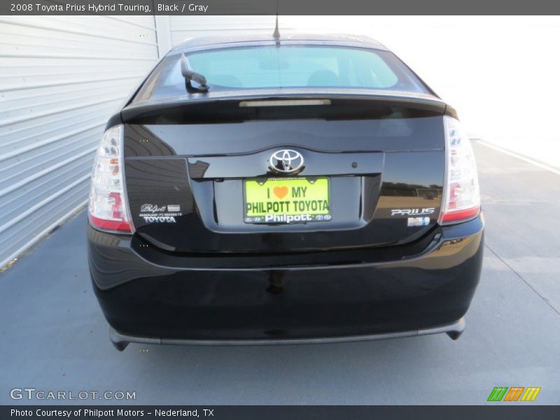 Black / Gray 2008 Toyota Prius Hybrid Touring
