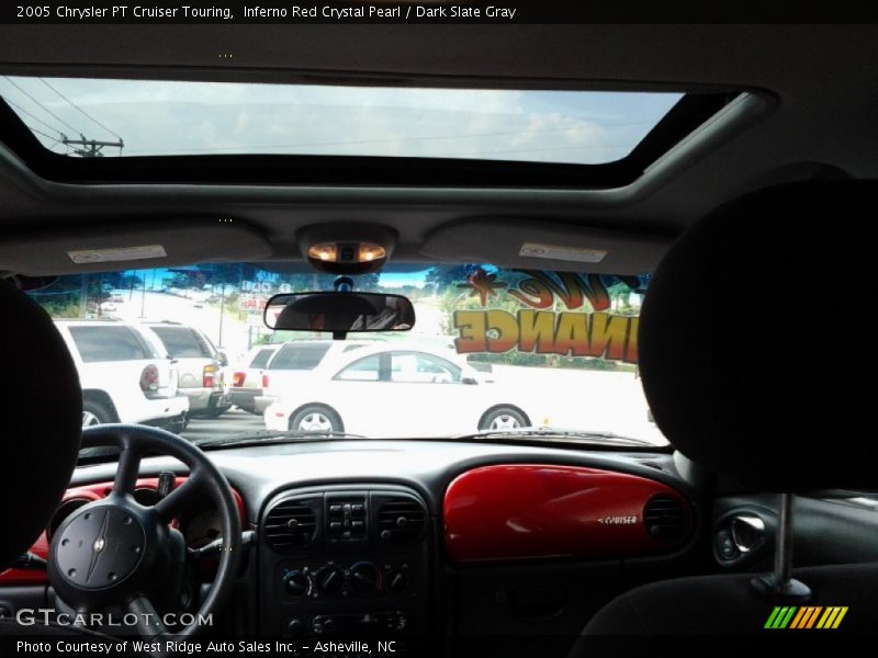 Inferno Red Crystal Pearl / Dark Slate Gray 2005 Chrysler PT Cruiser Touring