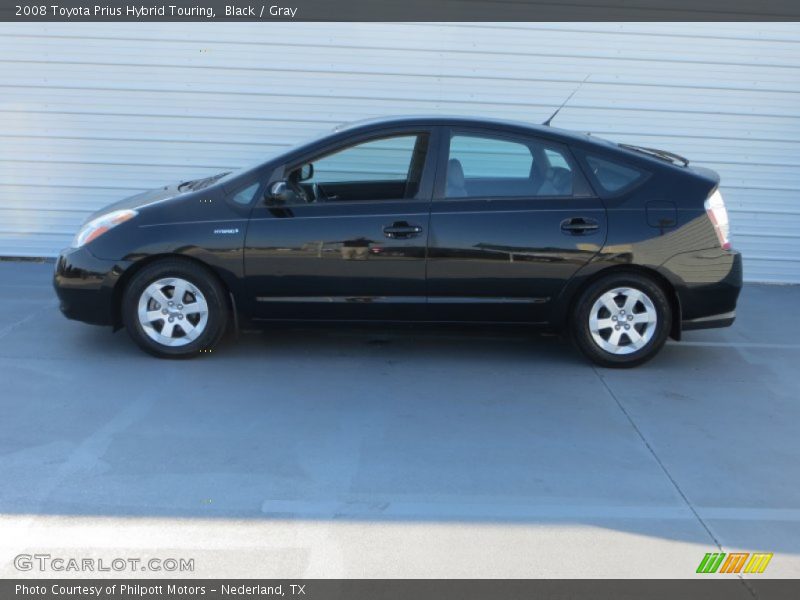 Black / Gray 2008 Toyota Prius Hybrid Touring
