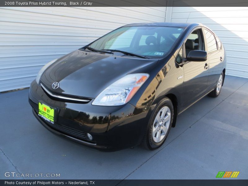 Black / Gray 2008 Toyota Prius Hybrid Touring