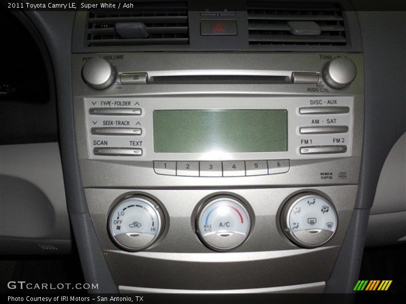 Super White / Ash 2011 Toyota Camry LE