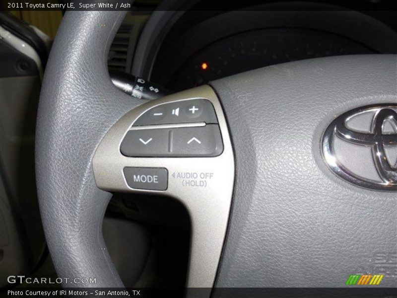 Super White / Ash 2011 Toyota Camry LE