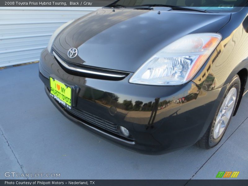 Black / Gray 2008 Toyota Prius Hybrid Touring