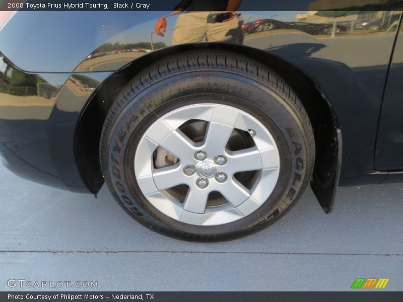 Black / Gray 2008 Toyota Prius Hybrid Touring