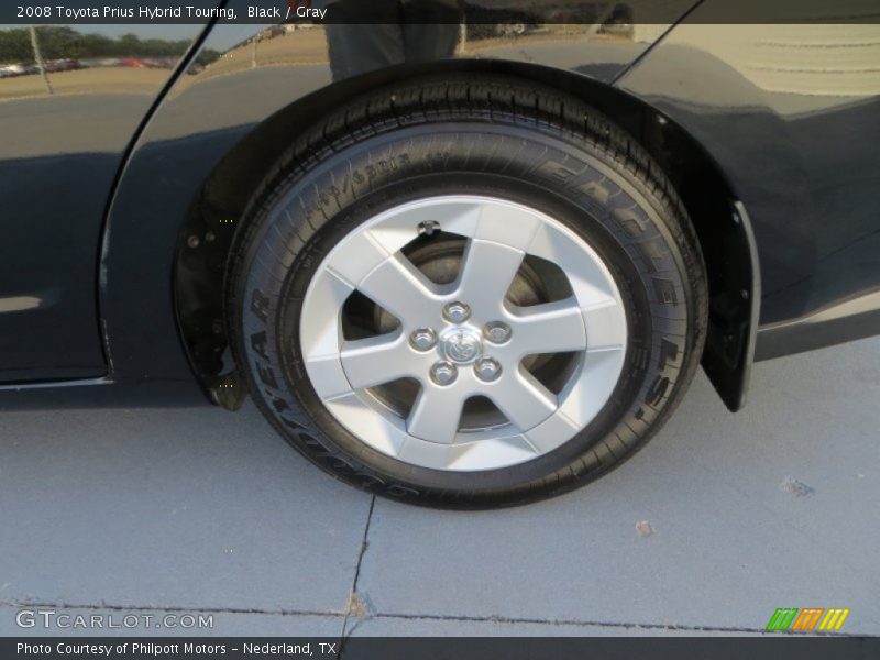 Black / Gray 2008 Toyota Prius Hybrid Touring