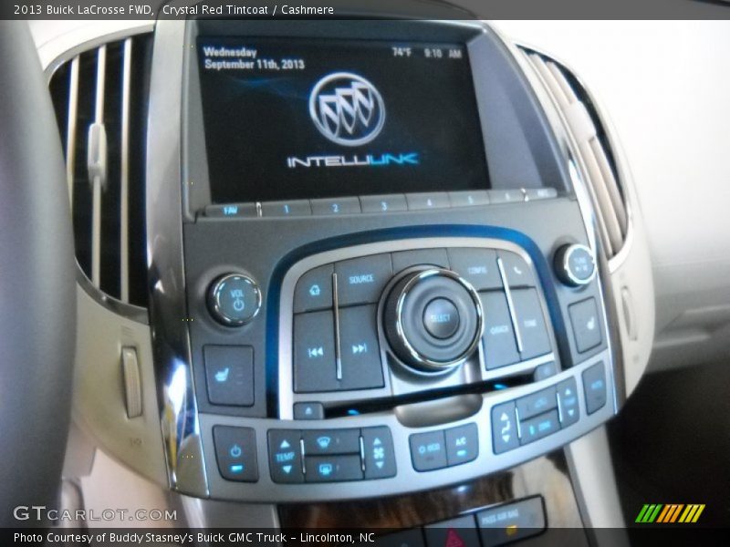 Controls of 2013 LaCrosse FWD
