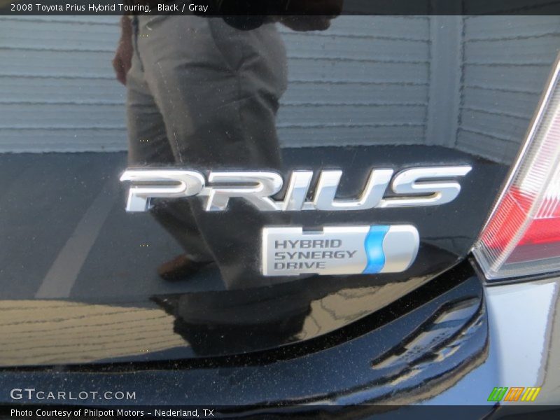 Black / Gray 2008 Toyota Prius Hybrid Touring