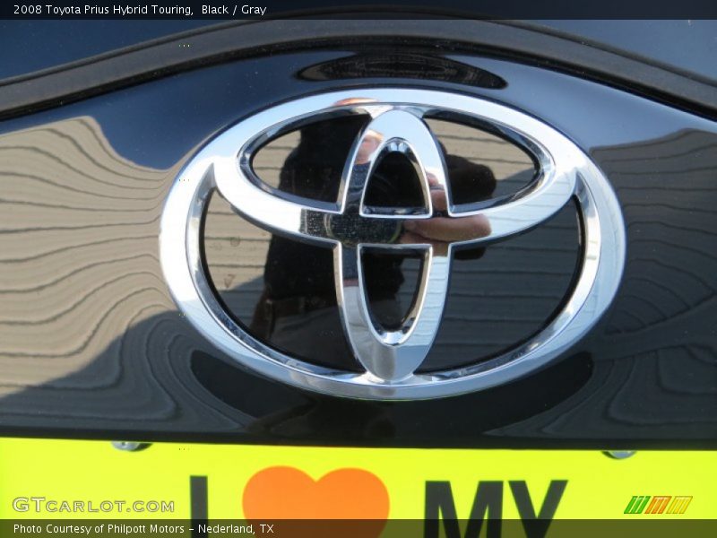 Black / Gray 2008 Toyota Prius Hybrid Touring