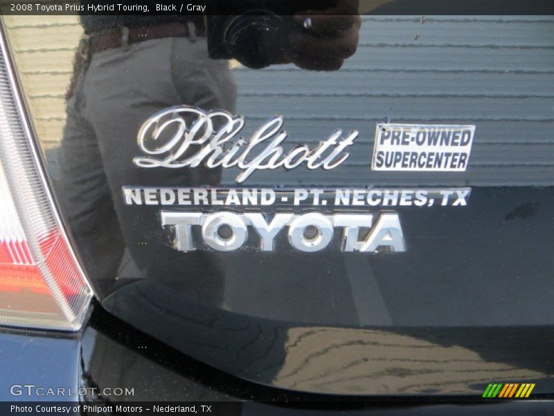 Black / Gray 2008 Toyota Prius Hybrid Touring