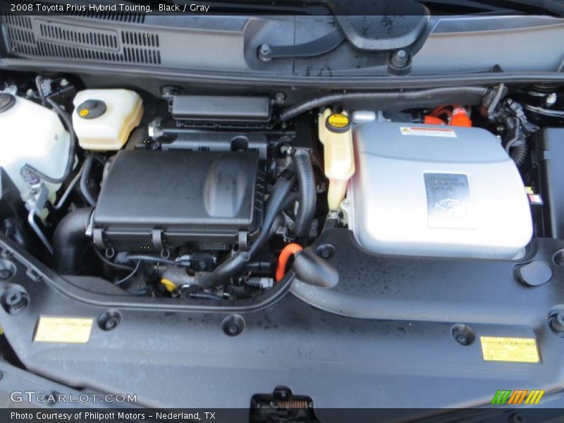 Black / Gray 2008 Toyota Prius Hybrid Touring