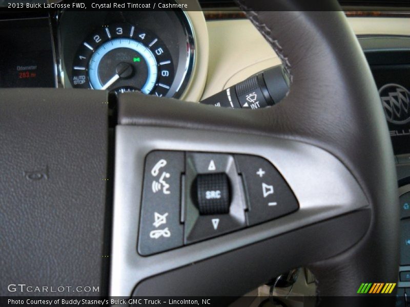 Crystal Red Tintcoat / Cashmere 2013 Buick LaCrosse FWD