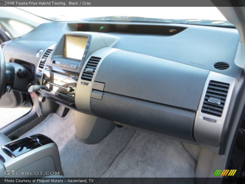 Black / Gray 2008 Toyota Prius Hybrid Touring