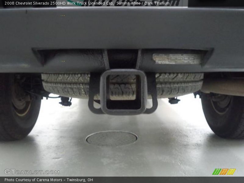 Summit White / Dark Titanium 2008 Chevrolet Silverado 2500HD Work Truck Extended Cab