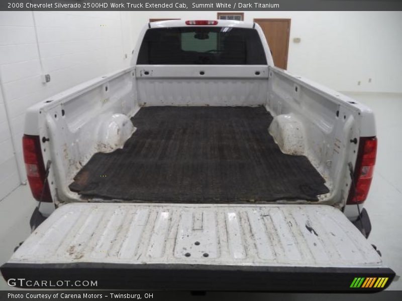 Summit White / Dark Titanium 2008 Chevrolet Silverado 2500HD Work Truck Extended Cab